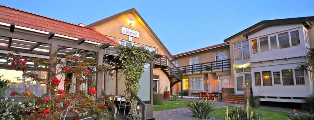 La Pension Rapmund à Swakopmund sur la côte atlantique en Namibie