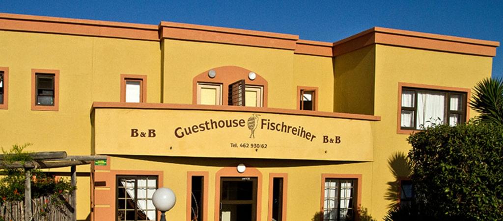 Fischreiher Guesthouse à Swakopmund sur la côte atlantique en Namibie