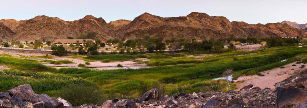 le Camp NWR de Ai Ais au Sud du Fish River Canyon en Namibie