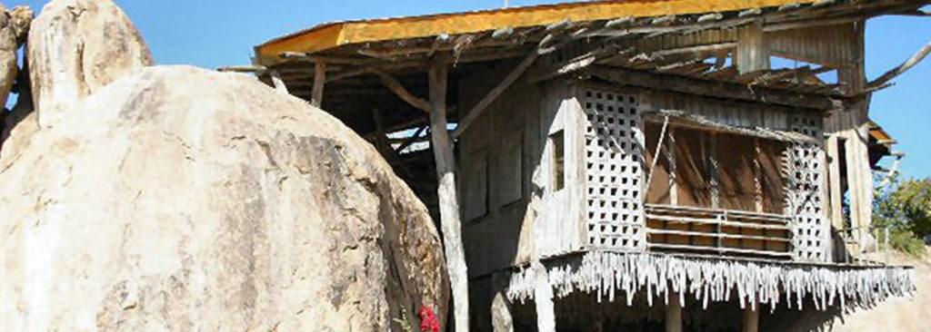 HIMBA VILLAGE JAKO  HOUSE IN THE ROCKS & CAMPSITE