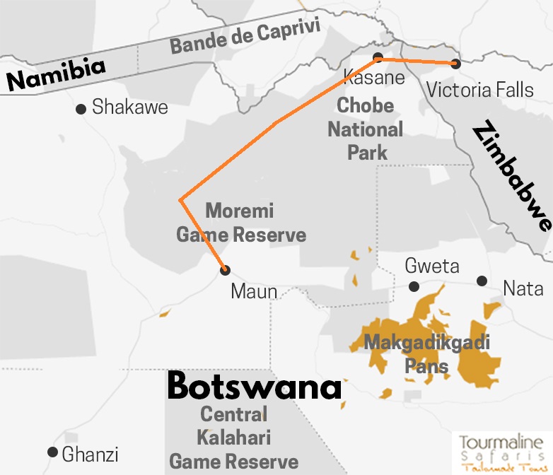 Mobile Camp au Botswana