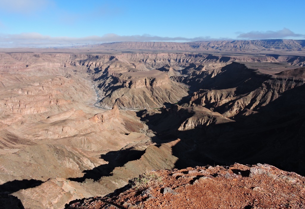 Paysage de Namibie - déserts et dunes