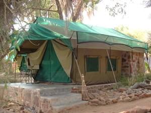 Tente à Epupa Camp