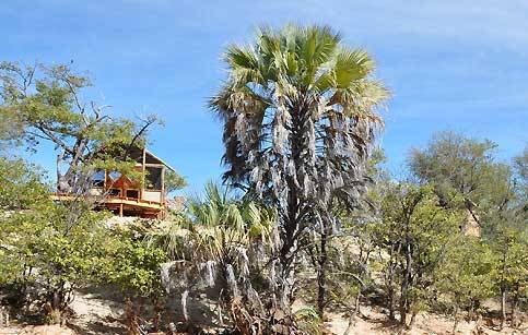 Logement à Khowarib Lodge